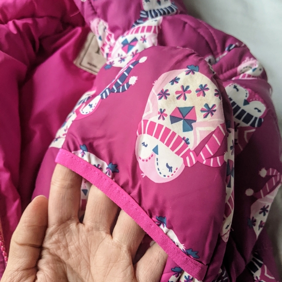 Hatley Magenta w/ Penguin Poly Bunting 18-24M - Picture 5 of 8